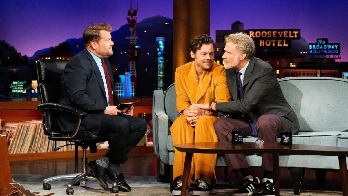 Will Ferrell crashed 'The Late Show With David Letterman' as late