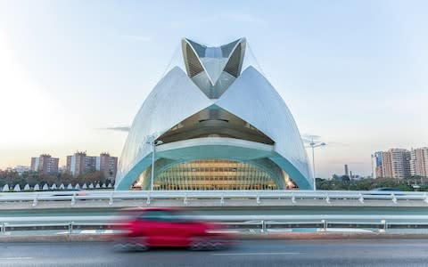 Valencia's City of Arts and Sciences - Credit: Getty