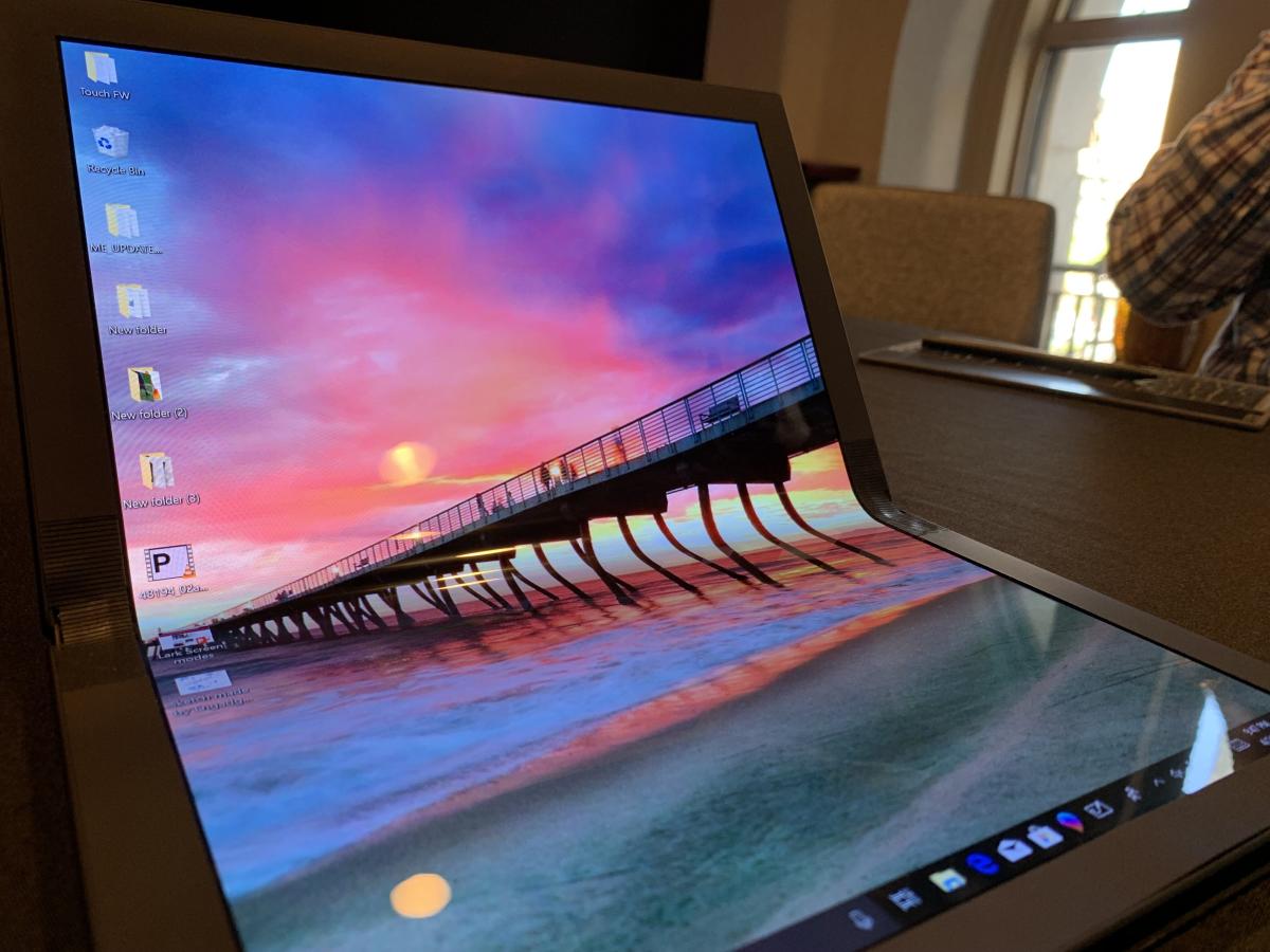 Lenovo's folding OLED laptop gets significant display and power bump