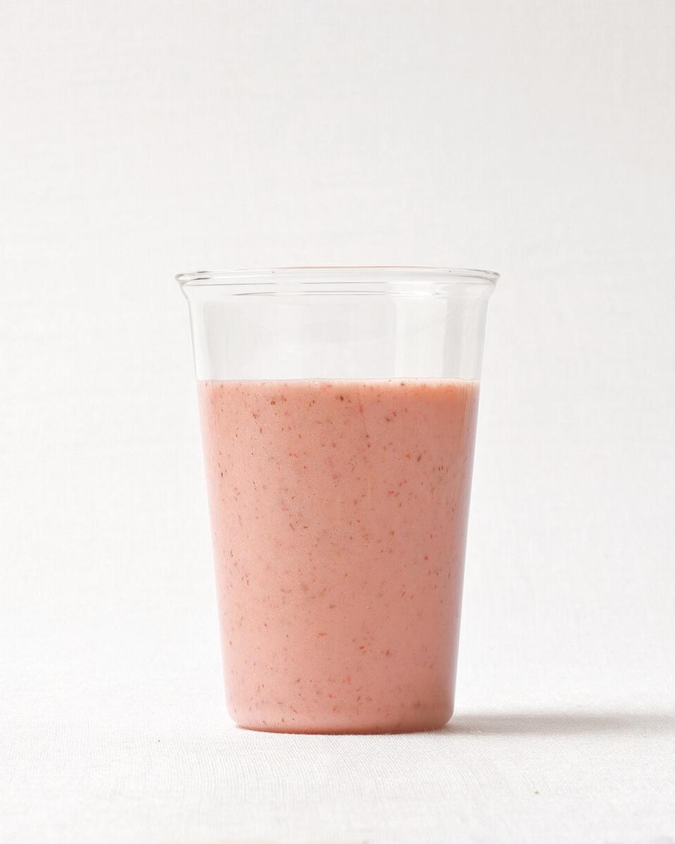 Strawberry-Flax Smoothie