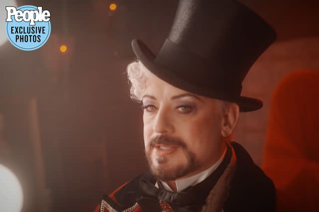 <p>Moulin Rouge on Broadway</p> Boy George in <em>Moulin Rouge! The Musical</em>