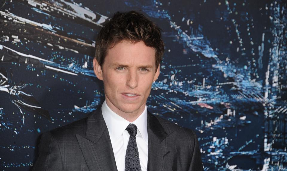 Redmayne at the premiere