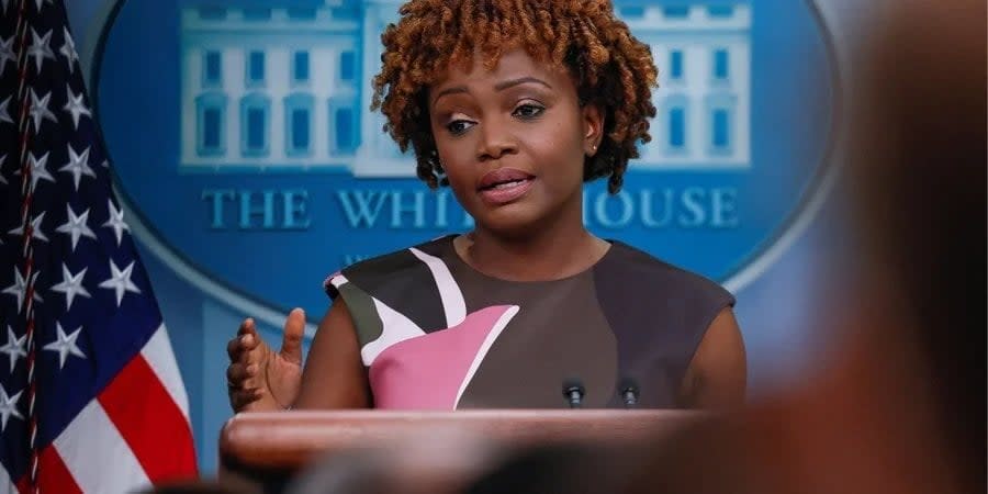 White House press secretary Karine Jean-Pierre assured that the United States would continue supporting Ukraine