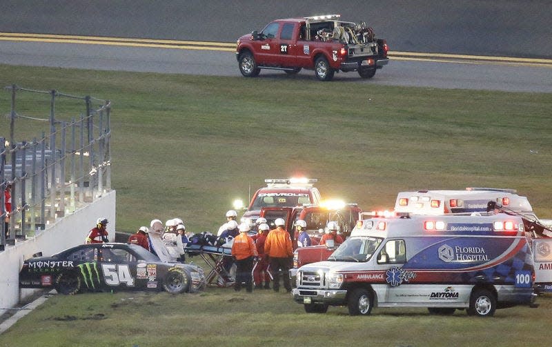 Kyle Busch's Daytona crash in 2015 sidelined him for the early weeks of the season, but he returned and won the championship.