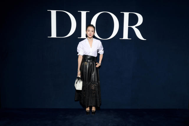 Gal Gadot and Liu Yuxin wear Dior to the 2023 LVMH Prize