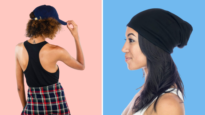 Grace Eleyae's headwear is lined in satin to protect and nourish your hair.