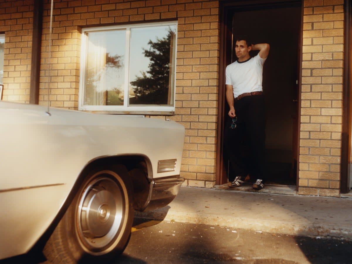 Jack Antonoff in Bleachers album artwork (Alex Lockett)