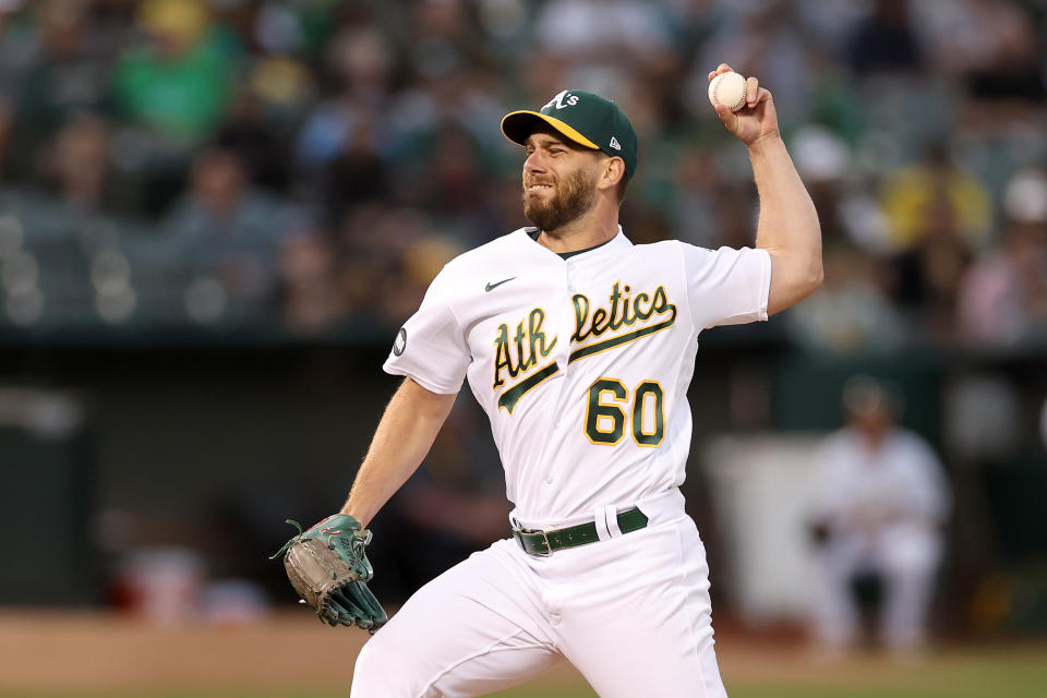 Sam Moll would give the Blue Jays another left-handed option in the bullpen. (Photo by Ezra Shaw/Getty Images)