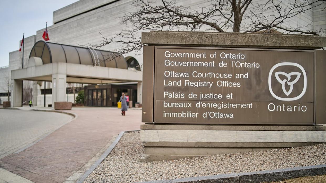 Charles Bain, 76, pleaded guilty to two counts of sexual assault at the Ottawa Courthouse on Monday. He'll likely be sentenced this summer.                       (David Richard/CBC - image credit)