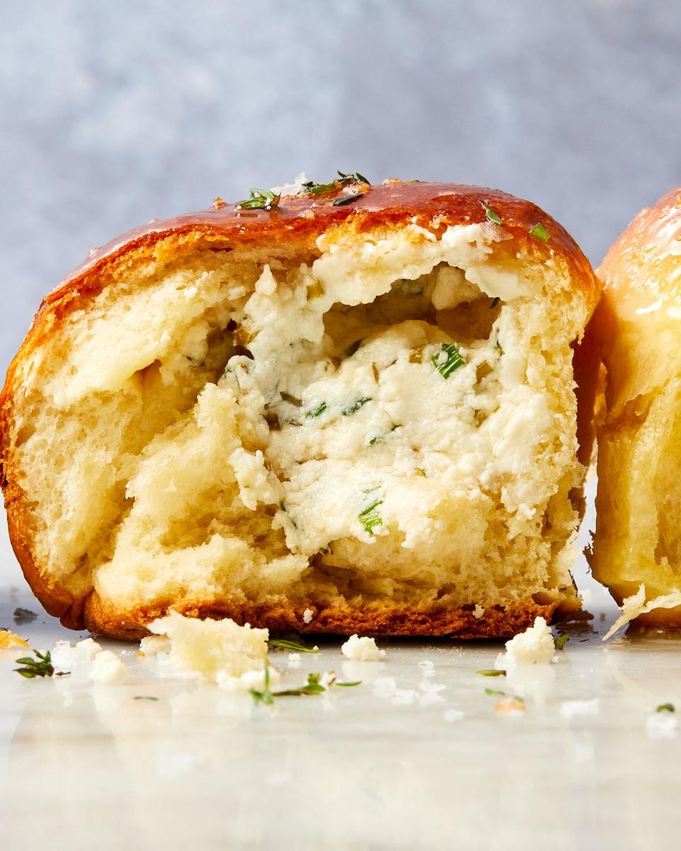 Goat Cheese-Stuffed Rolls