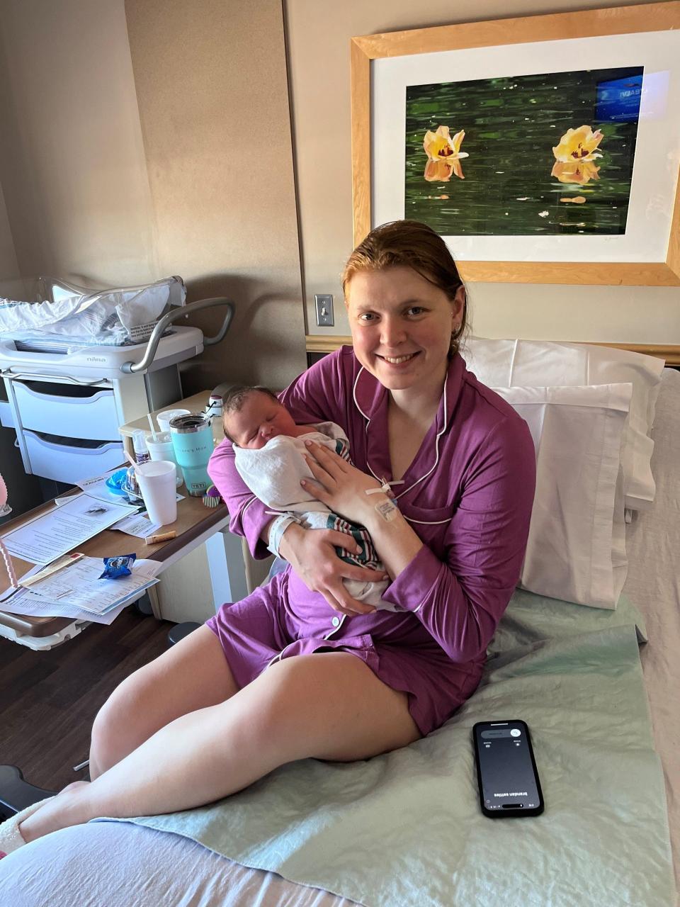 Sydnie Weller and Brandon Settles welcomed their new baby girl, Haidyn Jae Settles, at 10:06 a.m. Thursday, Feb. 29. 2024 at Bronson BirthPlace in Battle Creek.