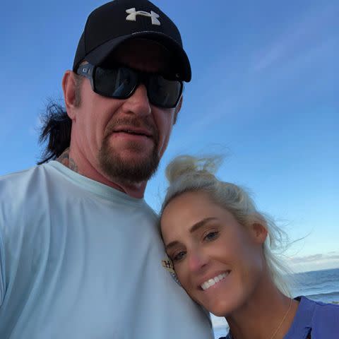 <p>The Undertaker Instagram</p> The Undertaker and Michelle McCool in 2018