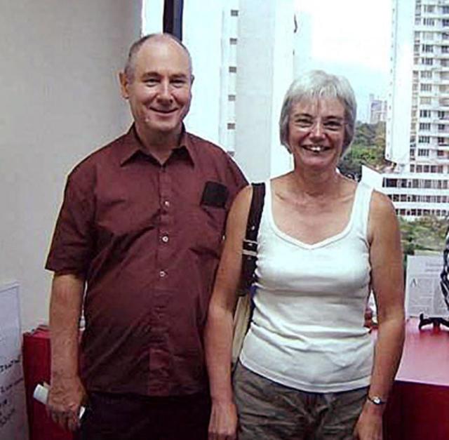 John and Anne Darwin in Panama in 2006 (Shutterstock)