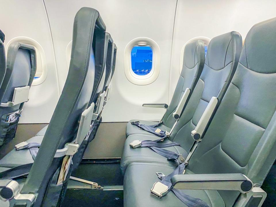 Frontier Airlines Airbus A320neo cabin