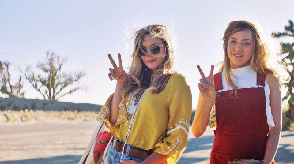 <span class="caption">Elizabeth Olsen y Aubrey Plaza en 'Ingrid Goes West', una película sobre una 'influencer' de éxito y una de sus mayores fans.</span> <span class="attribution"><a class="link " href="https://www.filmaffinity.com/es/film600026.html" rel="nofollow noopener" target="_blank" data-ylk="slk:FilmAffinity;elm:context_link;itc:0;sec:content-canvas">FilmAffinity</a></span>