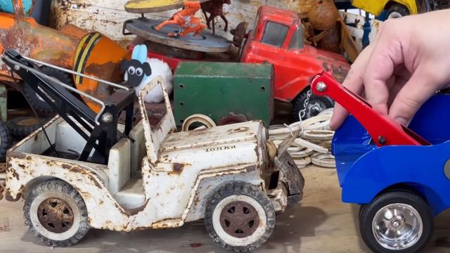 1968 Tonka Jeep Gets Fully Restored