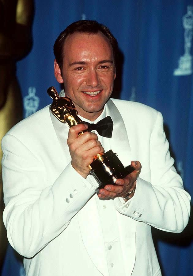 Spacey would go on to win his first Oscar for Best Supporting Actor at the 1996 awards. Source: Getty