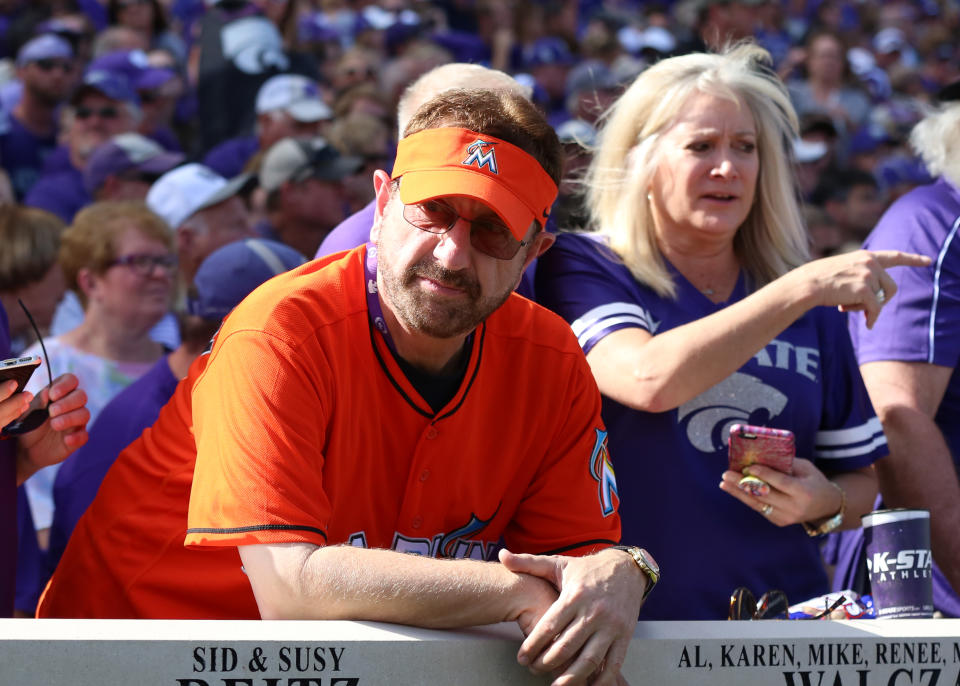 Marlins Man might not be at Marlins games in 2018. (Photo by Scott Winters/Icon Sportswire)