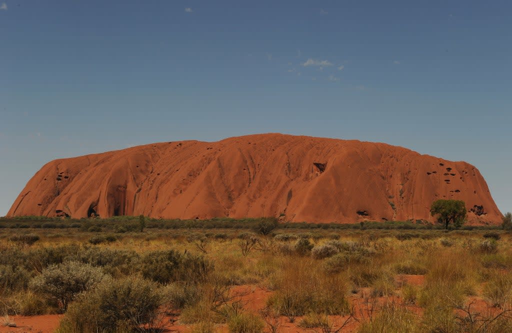 Uluru, formerly known as Ayers Rock (AFP via Getty Images)