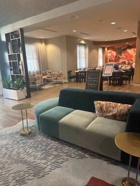 The interior of the voco Sarasota recently was upgraded during a rebrand of the downtown hotel located in the Rosemary District. The property had previously operated as a Hotel Indigo. Management and the staff of the hotel has not changed during the name change.
