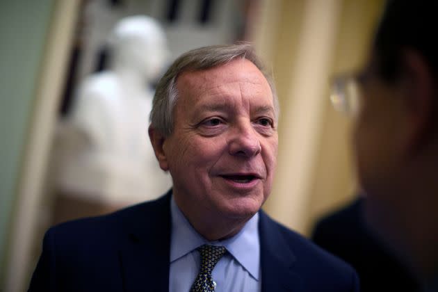 Sen. Dick Durbin (D-Ill.), chairman of the Senate Judiciary Committee, will hold a hearing on the need to reauthorize the Violence Against Women Act. (Photo: Alexander Drago via Reuters)