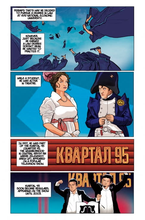 Zelenskiy comic book page