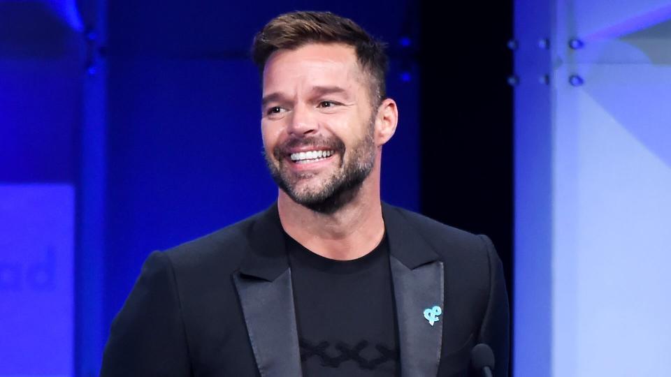 Mandatory Credit: Photo by Michael Buckner/Variety/REX/Shutterstock (9626994bp)Ricky Martin29th Annual GLAAD Media Awards, Inside, Los Angeles, USA - 12 Apr 2018.