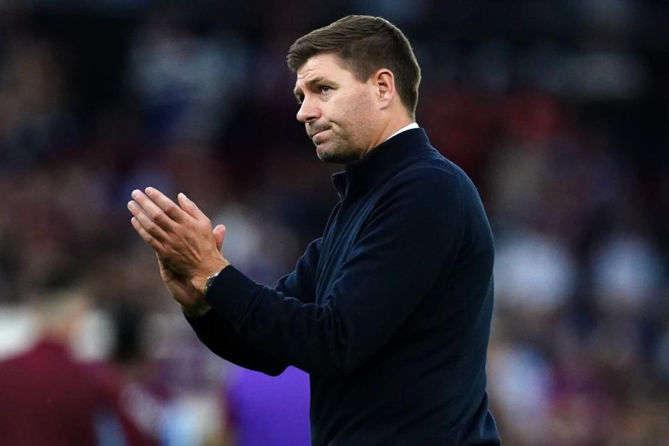 Aston Villa manager Steven Gerrard hopes players show the needed attitude when handed a chance to impress (Martin Rickett/PA) (PA Wire)