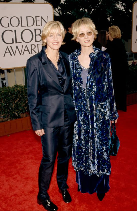 Ellen y Anne en los Globos de Oro