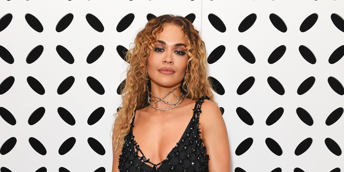 Rita Ora's see-through fishnet dress is giving shipwrecked chic