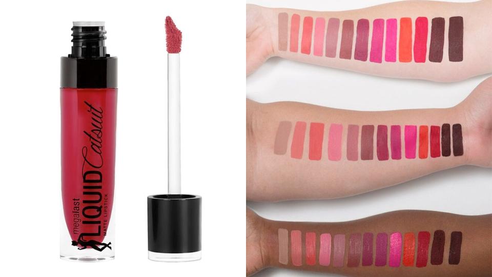 Get the perfect pout with the Wet n Wild Megalast Liquid Catsuit Lipstick.