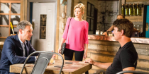 <p>Leanne begs Nick to bury the hatchet with Robert. They agree to split the Bistro 50/50 as long as Leanne returns as manager. Then Nick suggests he and Leanne go on a proper date.</p>