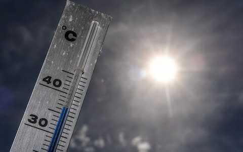 France is set to experience a major heatwave  - Credit: PHILIPPE HUGUEN/AFP/Getty Images