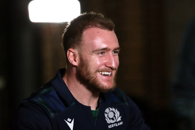 Stuart Hogg has taken over the captaincy