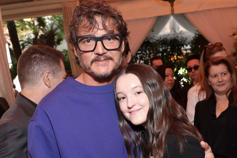 <p>Matt Winkelmeyer/Getty</p> Pedro Pascal and Bella Ramsey