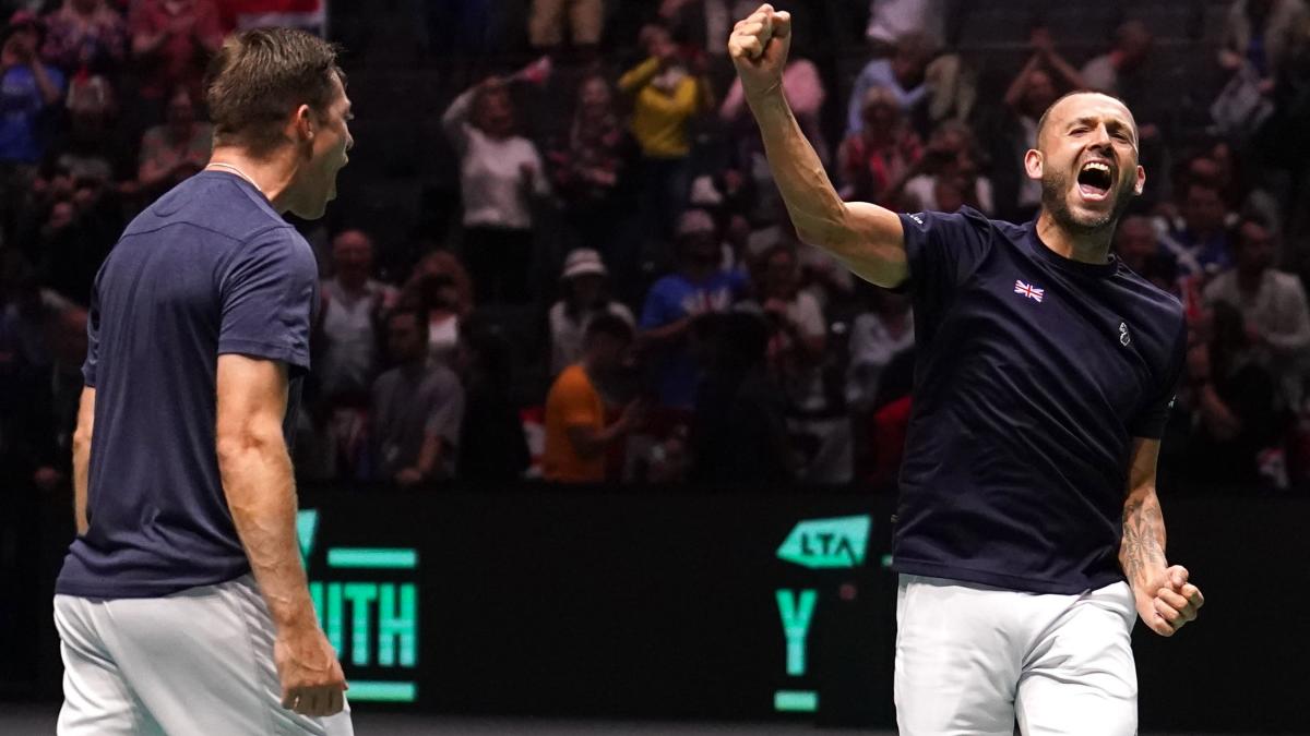 Great Britain will play Canada, Finland and Argentina in the Davis Cup finals