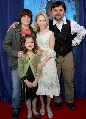 Josh Hutcherson , Bailee Madison , AnnaSophia Robb and Gabor Csupo , director at the Hollywood premiere of Walt Disney Pictures' Bridge to Terabithia