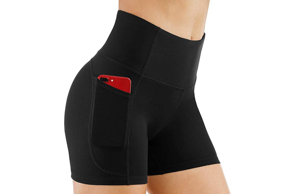 yoga shorts, best yoga shorts for women, biker shorts, shorts, amazon, the gym peoplee