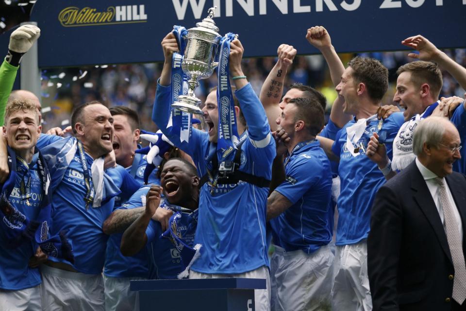 <p>Remarkably St Johnstone had never won a major Scottish major title in their 130-year history. That was until they won the Scottish Cup in 2014 with a 2-0 win over Dundee United. </p>