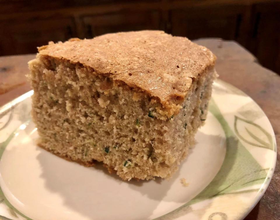 Zucchini bread made by Social Butterfly columnist Kristi K. Higgins. She used her great grandmother's recipe.