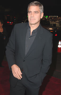 George Clooney at the Hollywood premiere of Warner Bros. The Good German