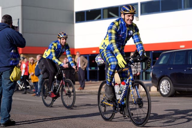 Doddie Cup 555 Ride – First Leg – Kingsholm Stadium