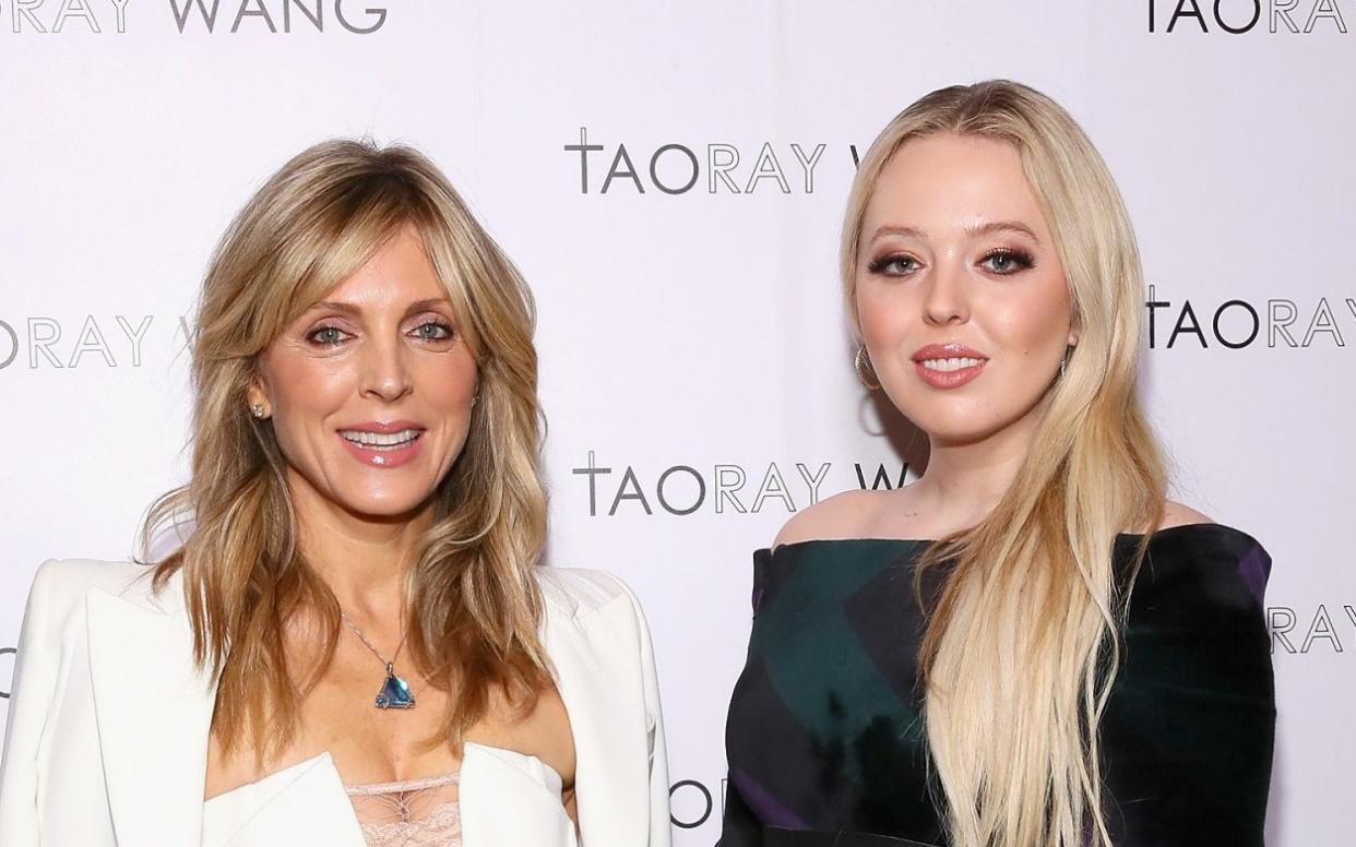 Tiffany Trump, 25, is the president's daughter by second wife Marla Maples - Astrid Stawiarz/Getty Images