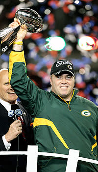 Mike McCarthy, who grew up in Pittsburgh and is married to a Green Bay native, coached the Packers to their first Super Bowl title since the 1996 season