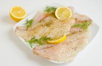 <p>The period of time that fresh fish can last in the freezer varies. Fatty fish can be preserved for two to three months in the freezer, while lean fish can last for six to eight months. And luckily, fish is one <a href="https://www.thedailymeal.com/dishes-made-from-freezer-gallery?referrer=yahoo&category=beauty_food&include_utm=1&utm_medium=referral&utm_source=yahoo&utm_campaign=feed" rel="nofollow noopener" target="_blank" data-ylk="slk:freezer meal that makes for a quick and easy dinner;elm:context_link;itc:0;sec:content-canvas" class="link ">freezer meal that makes for a quick and easy dinner</a>.</p>