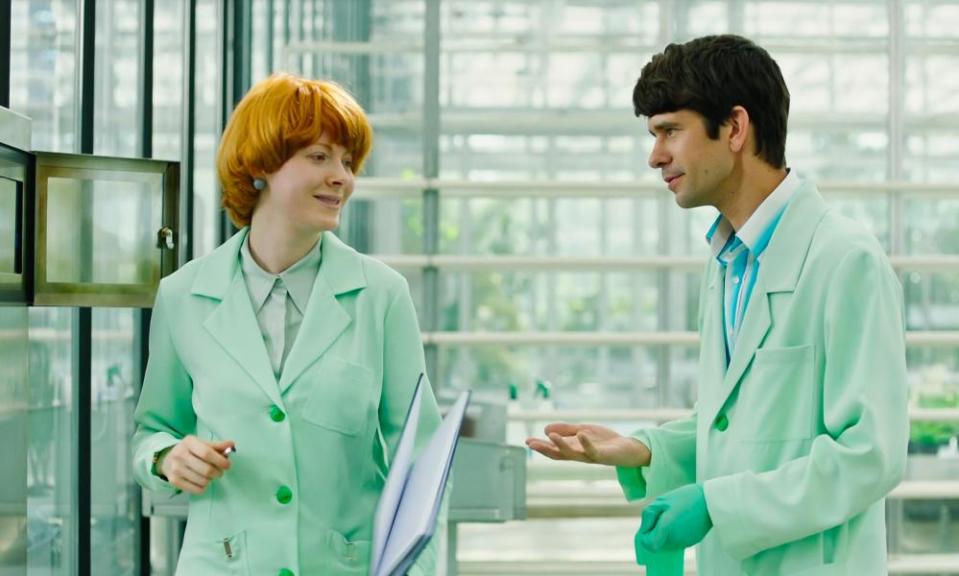 Stilted … Emily Beecham and Ben Whishaw in Jessica Hausner’s Little Joe.