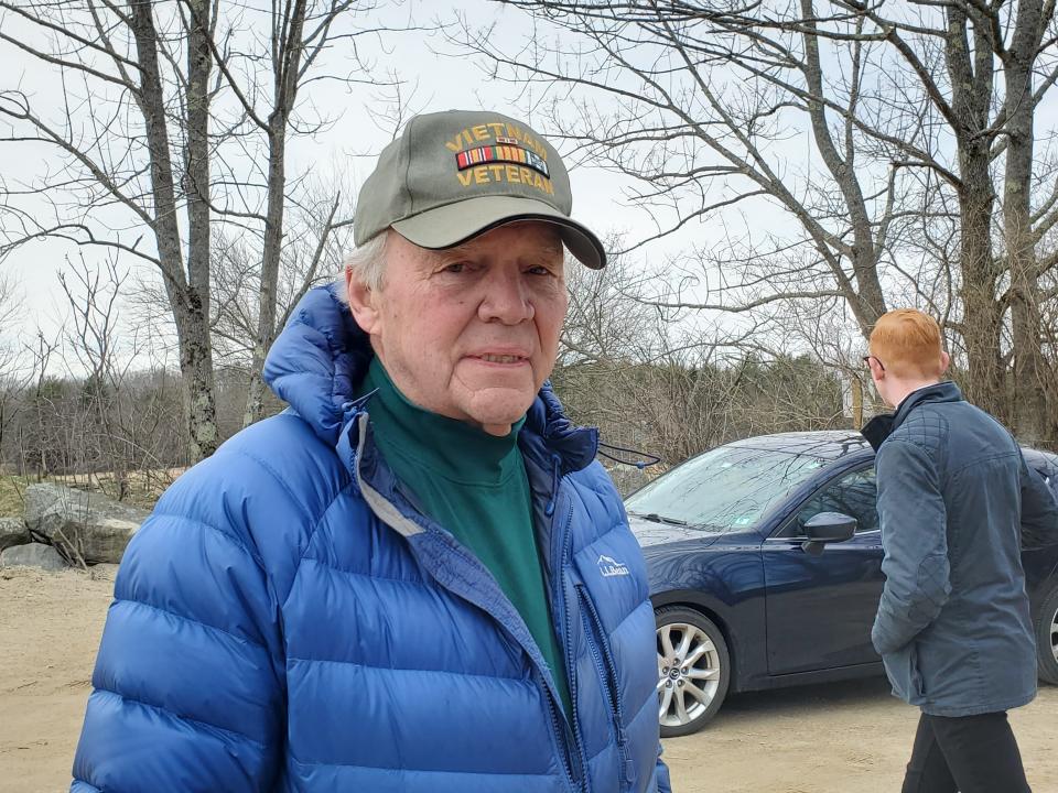 Wayne Burton, a Durham town councilor and steward of Wagon Hill Farm, seen Friday, April 7, 2023, is pleased more funding could help preserve the park's resources.