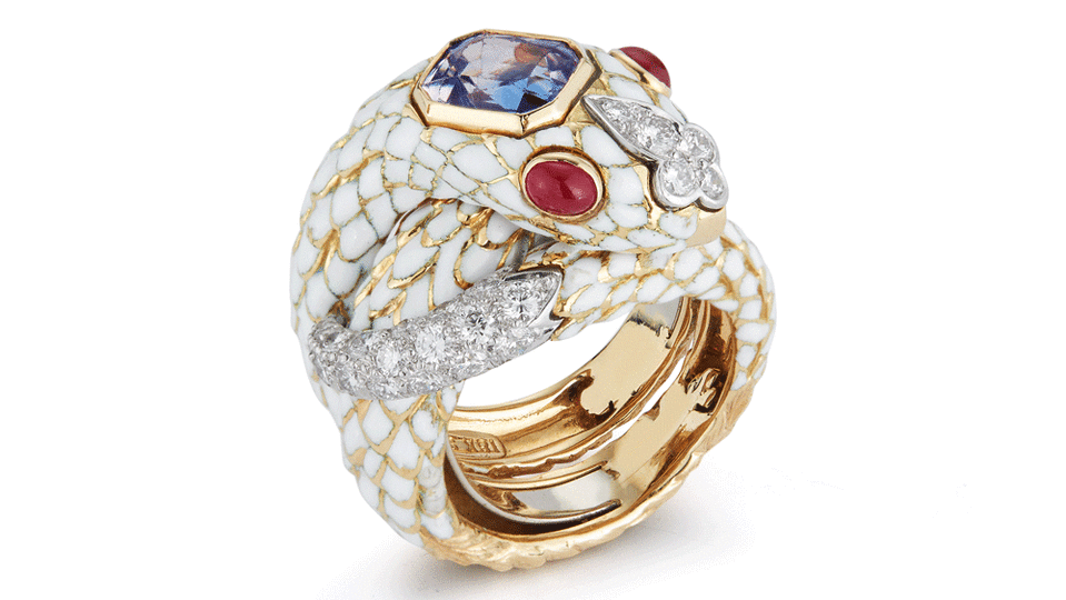 David Webb Snake Ring - Credit: David Webb