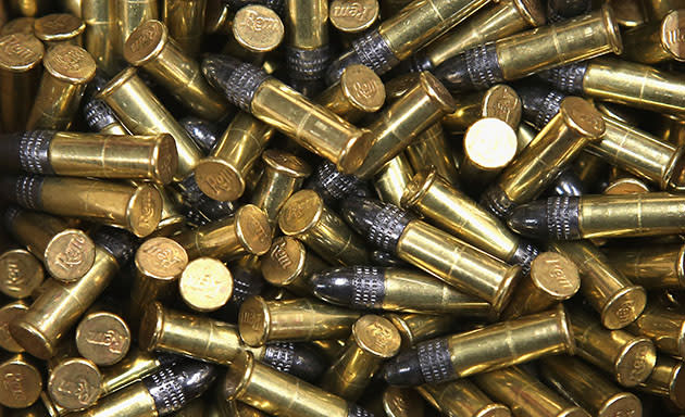 File photo of .22 cal. bullets (Scott Olson/Getty)