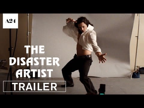 <p>Rogen plays a supporting role in <em>The Disaster Artist, </em>as one of the voices of reason on the crew of <em>The Room, </em>trying to rein in star/writer/director/crazy person Tommy Wiseau's absolute mania. This movie is really good and right up there with <em>Ed Wood </em>and the various versions of <em>The Producers </em>for best movies about bad movies. </p><p><a class="link " href="https://www.netflix.com/title/80180766" rel="nofollow noopener" target="_blank" data-ylk="slk:Stream It Here;elm:context_link;itc:0;sec:content-canvas">Stream It Here</a><em><br></em></p><p><a href="https://www.youtube.com/watch?v=cMKX2tE5Luk" rel="nofollow noopener" target="_blank" data-ylk="slk:See the original post on Youtube;elm:context_link;itc:0;sec:content-canvas" class="link ">See the original post on Youtube</a></p>